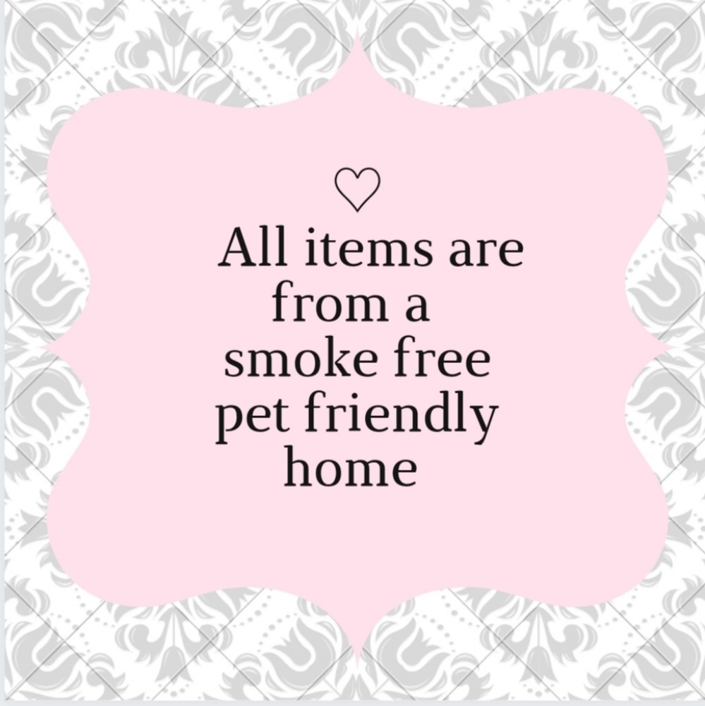 A items from a smoke free pet friendly home 💕